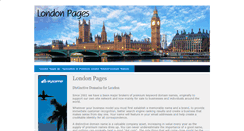 Desktop Screenshot of londonpages.com